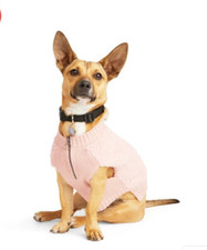 YOULY DOG PET FUZZ SWEATER PINK SIZE XXL 22-25 in. NEW WITH TAGS