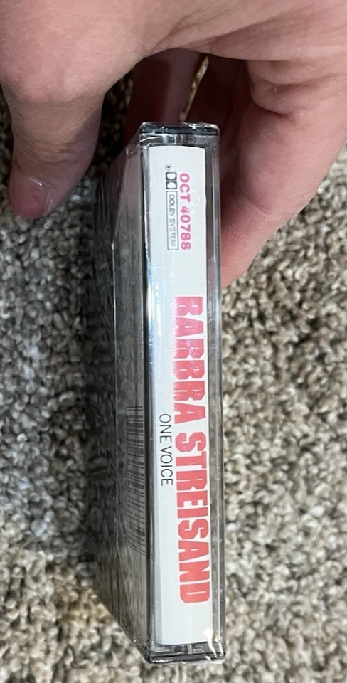 NEW SEALED VTG 1987 Barbra Streisand One Voice (Cassette) CBS - Image 2 of 3