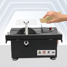 200W Mini Tischkreissäge 10000 U/min Multifunktionale Holzbearbeitung DIY DE Neu
