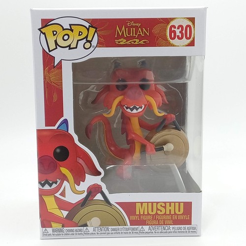 Funko Pop! Mushu 630 Mulan Disney Cartoon Classic Movie Dragon Vinyl Figure Toy