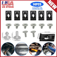 14X Engine Cover Lower Pin Screw # 90674-TY2-A01 Fit for Honda CR-V Civic Accord