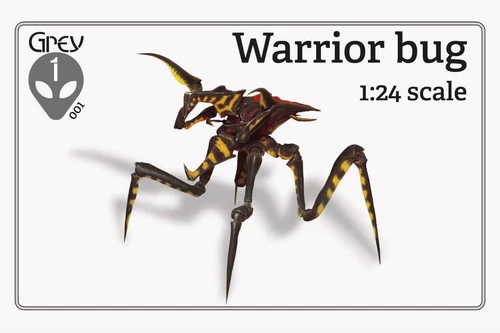 SciFi Arachnid Warrior Bug - resin kit - 1/24 scale [Grey1-001]
