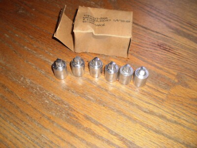 6 PCS.  NOS THORSEN USA  3/8'' X 1/4'' DRV. ADAPTERS # 90