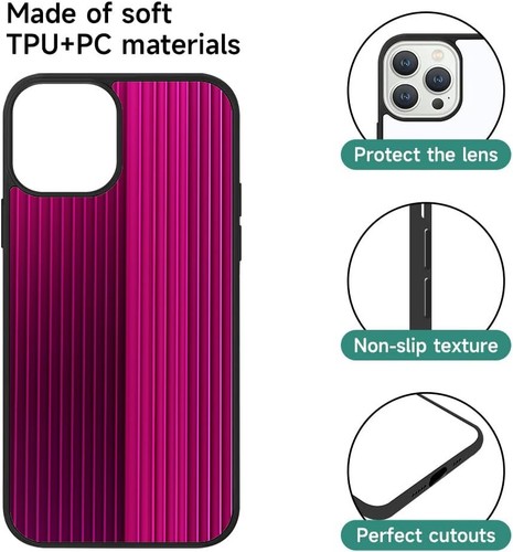 Heavy Duty For Google Pixel 6 6A 7 7A 8 Pro Lines Hot Red White Dots - Picture 9 of 25