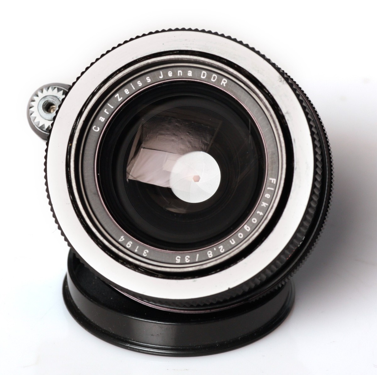 BLACK Carl Zeiss Jena FLEKTOGON 35mm 2.8 EXAKTA & EF mount