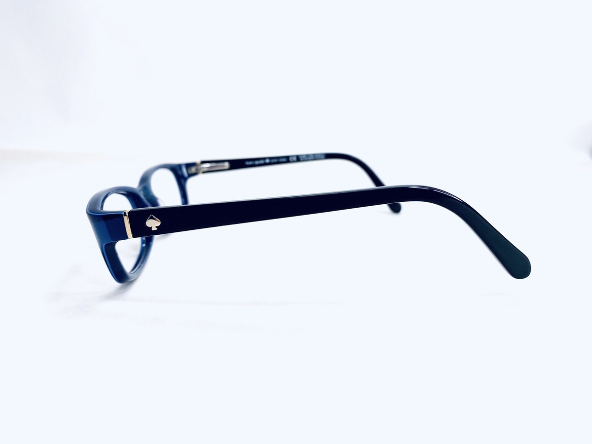 ＊ kate spade 130㎝ ＊ Kate Spade NY Blue Rectangular Eyeglasses W Flex Temple