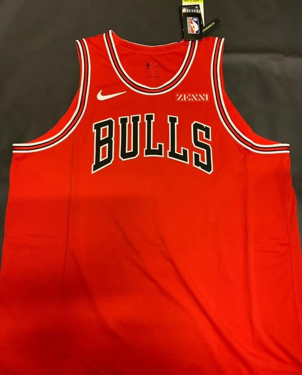 Chicago Bulls NBA Authentic NIKE Jersey Size 56 Length 2