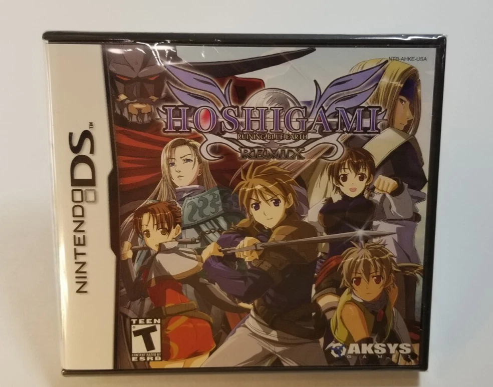 Nintendo DS Hoshigami: Ruining Blue Earth Remix Video Games for