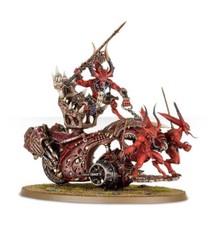 New in Box Rendmaster, Herald of Khorne on Blood Throne Chaos Daemons