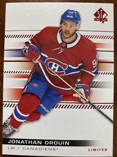 19-20 UD SP Authentic Hockey Red Limited 73 Jonathan Drouin