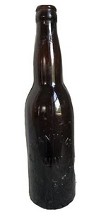  Empty Franklin Brewing Company Columbus Ohio Bottle Amber 10” Tall 