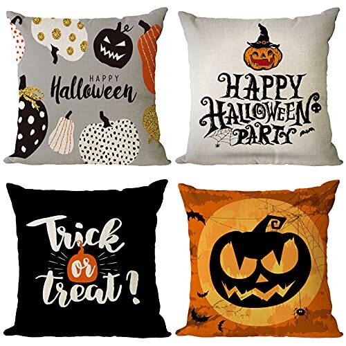 Halloween Pillow Covers 18x18 Inch 