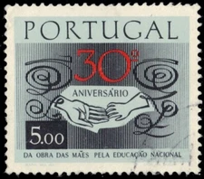 PORTUGAL 1024 - Mother's Organization for National Education (pb54075)