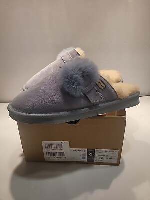 Bearpaw Mules Bearpaw Suede Wool Lina Slide-In Slipper Mules