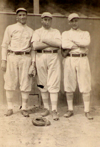 Circa 1919 3 Philadelphia Athletic Players SGC Encapsulated RPPC, Munch, Adams? - Picture 3 of 5