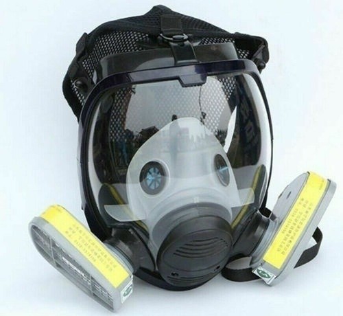 15 in 1 Reusable Full Face Gas Mask For Painting Spraying Safety Respirator Mask - Picture 4 of 28
