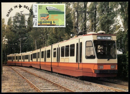 Maximumcard Belgium 1984, Belagian Exports