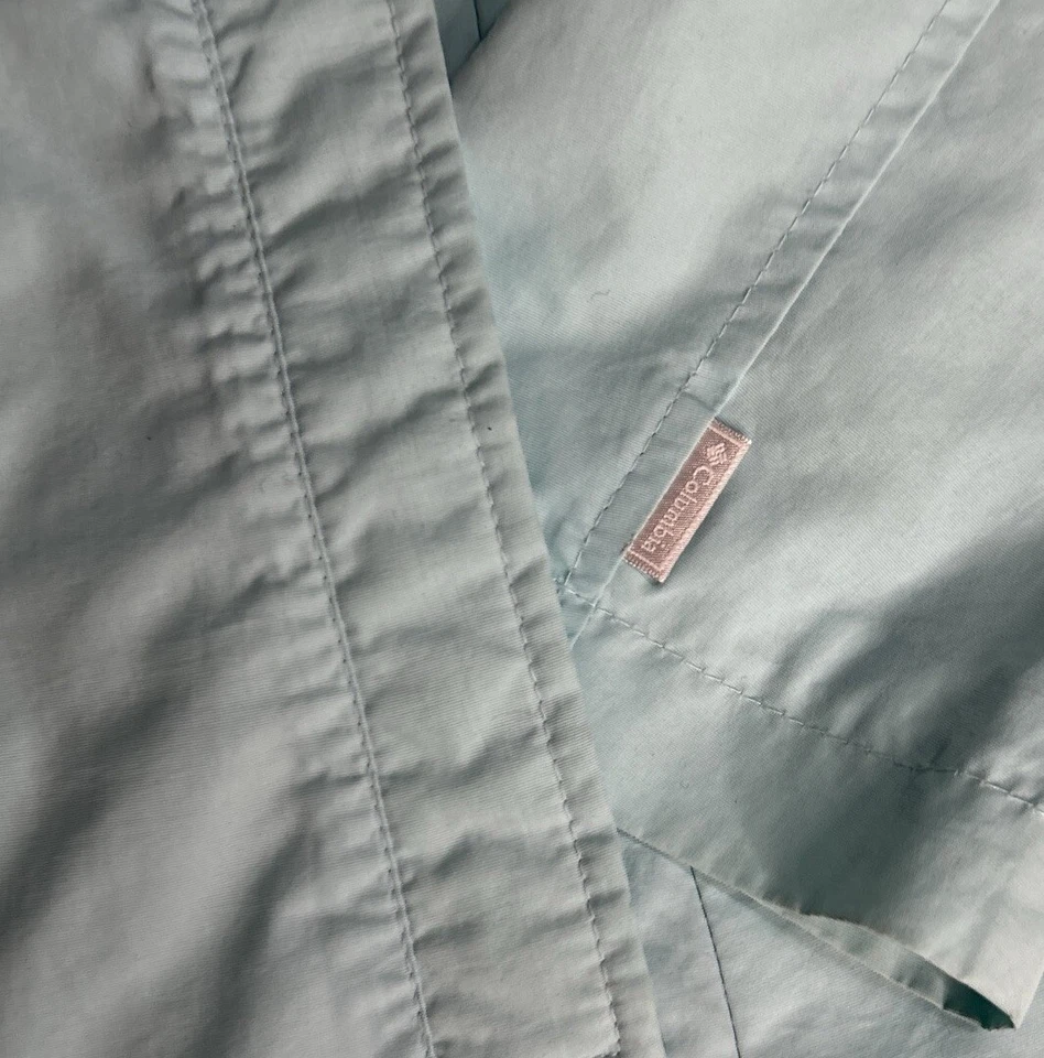 Columbus Ropa Deportiva Mujer Azul Claro Nylon Exterior Lluvia Camisa Blazer Primavera L Foto 3 de 4