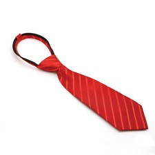 Equetech Luxury Red Ready-Tied Showing Tie - Junior / Childs *NEW*