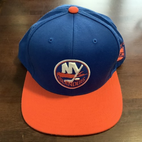 NY Islanders NHL Official Mitchell & Ness Hockey Blue/Orange SnapBack New - 第 2/8 張圖片