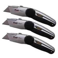 Cuchillo cortador utilitario retráctil de bloqueo FatMax 3ea Stanley 10-777 Ginven TR