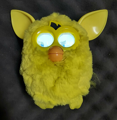 Hasbro Furby Sprite Yellow 2012 Collectible Good Condition No Box
