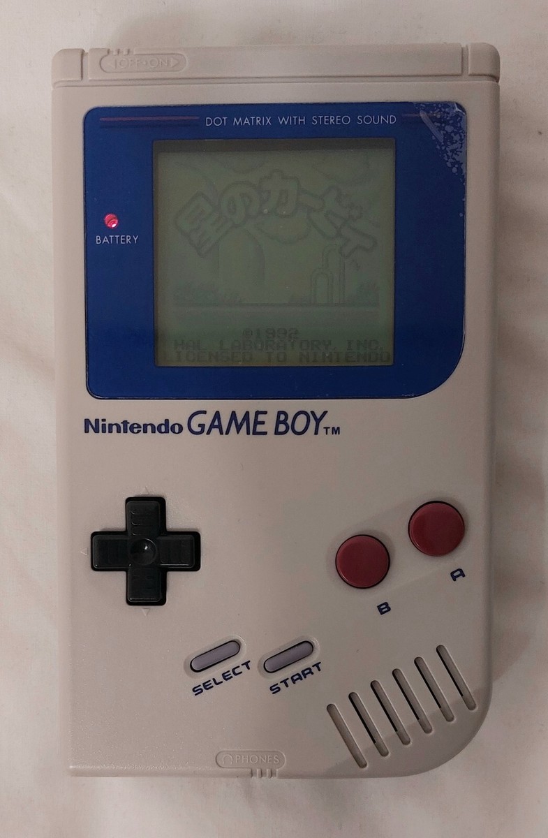 ゲームボーイ　DMG-01 Nintendo Game Boy DMG-01 Play It Loud Green! W GameShark, Case