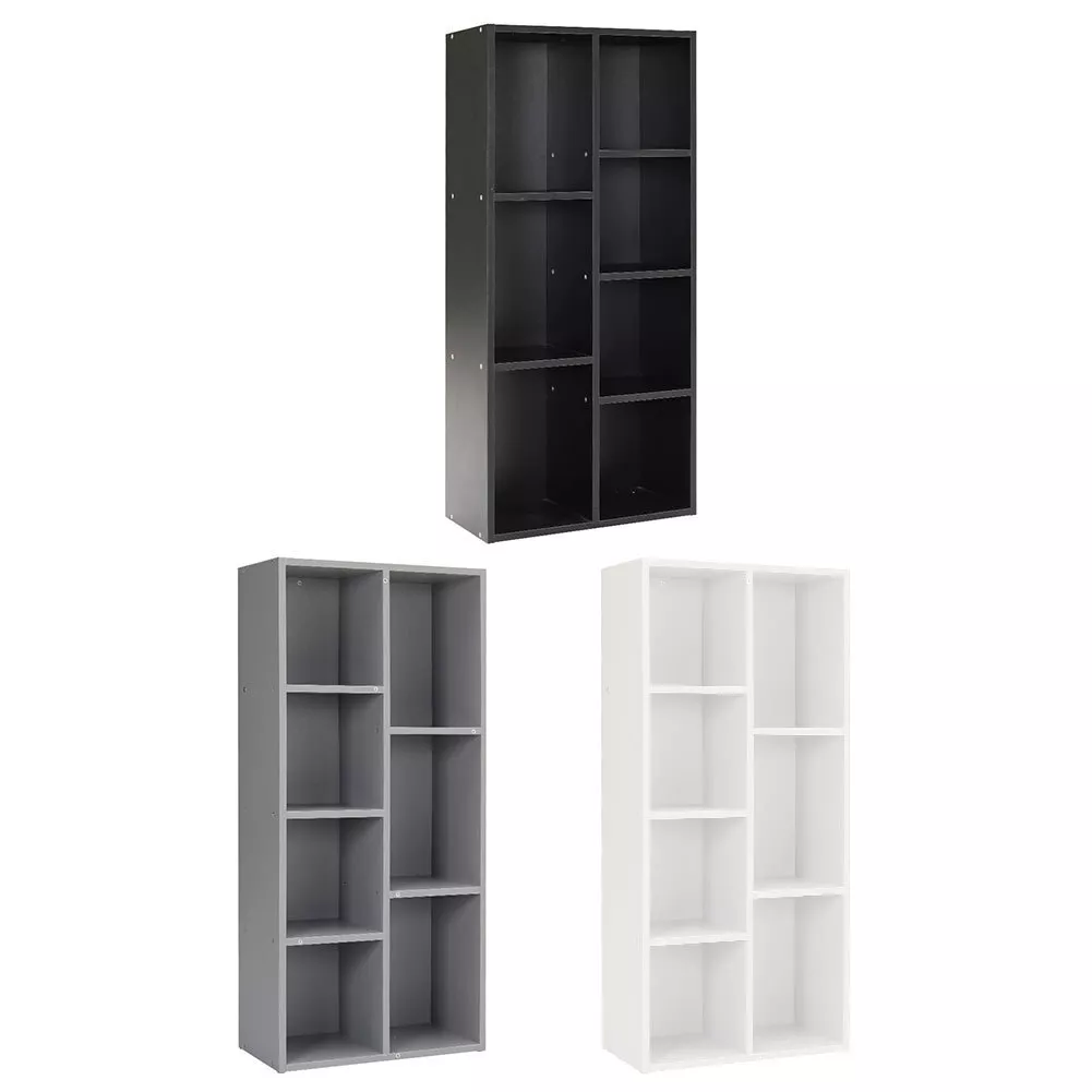 5 7 Cube Storage Unit Bookcase Display Shelving Bookshelf White