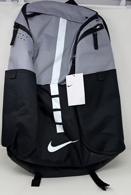 Nike Hoops Elite Pro Backpack Cement Grey White Black BA5554-012