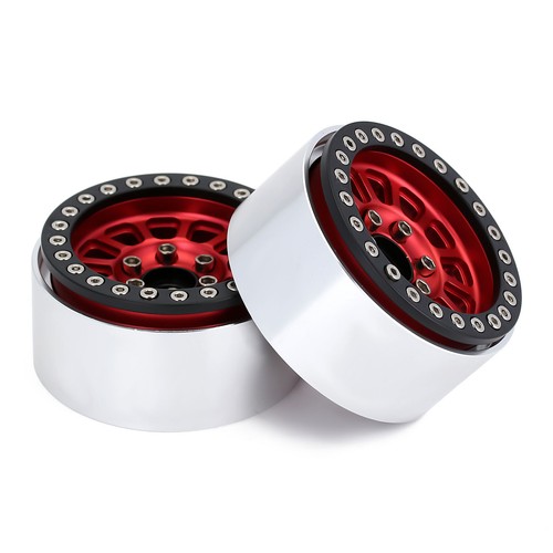 INJORA 1.9" Beadlock Wheel Rims for 1/10 RC Car TRX4 SCX10 90046 AXI03007,YQW37 - Picture 5 of 31