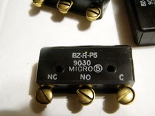 BZ-R-P5 Honeywell Micro Switch Pin actuator L103 15-amp, 125, 250, 480-volt