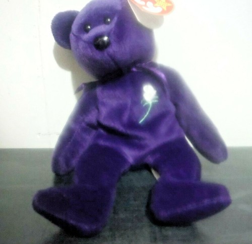 Princess Diana Beanie Baby by Ty, 1st Edition, 1997. RARE Errors, - Picture 9 of 10