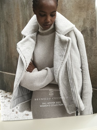 BRUNELLO CUCINELLI F/W 2023 Women Men’s LookBook Collection Bags Shoes Tops - Imagen 1 de 9