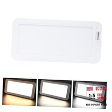 12V RV Dome Light - LED Ceiling Fixture with Dimmer Switch, 11.8Inch X 5.5Inch
