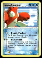 EX-NM Team Magma vs Team Aqua - Team Aqua's Corphish Uncommon 26/95 2004 Pokemon on eBay