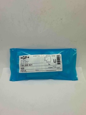 Georg Fischer 735.208.631, 1/2'' Nominal, d20 PVDF Tee, SYGEF PLUS HP