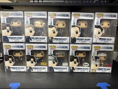 Funko Pop Sherlock Lot Of 10 #284 #285 #286 #287 #288 #289 #290