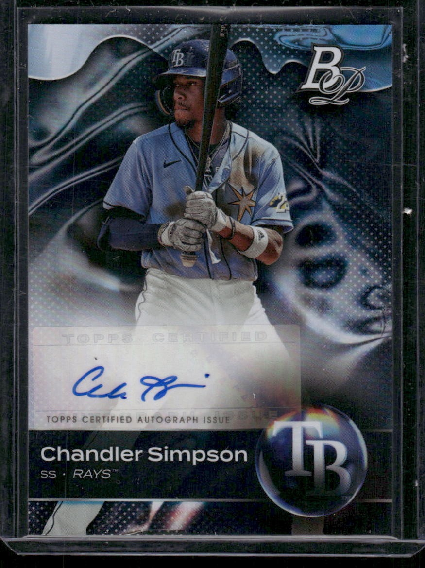 2023 Bowman Platinum #TOP-59 Chandler Simpson Top Prospects