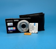 Olympus X-890 10.0MP Digital Camera, Black - Tested