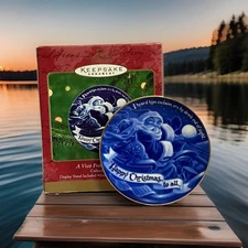 A VISIT FROM ST NICHOLAS Hallmark ornament