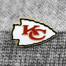 Kansas City Chiefs NFL Enamel Pin Football Collectible Lapel Hat Backpack