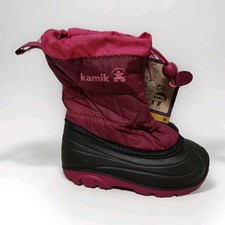 Kamik Girls Winter Boots Purple Size 6 AS SHOWN