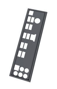 i/o shield plaque arriere en PLA pour DELL PRECISION T1500