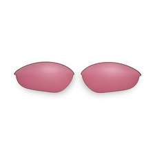 Walleva Pink Non-Polarized Replacement Lenses For Oakley Half Jacket XLJ