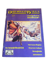 Dwarven Halls Campaign Pack SWORD BEARER FGU 7511 Arnold Hendricks Fantasy Game