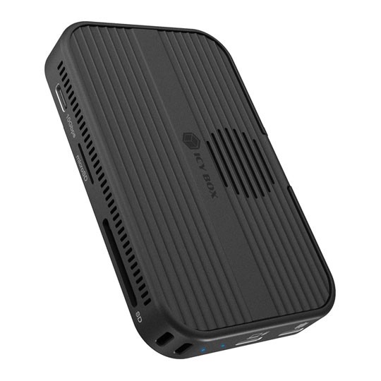 ICY BOX 7-in-1 DockingStation,  Magnetic M.2 SSD Slot (NVMe/SATA), USB Type-C/A,