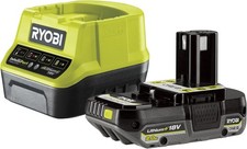 Ryobi RC18120-120C  Akku-Set 18 V 2,0 Ah + Ladegerät ONE+