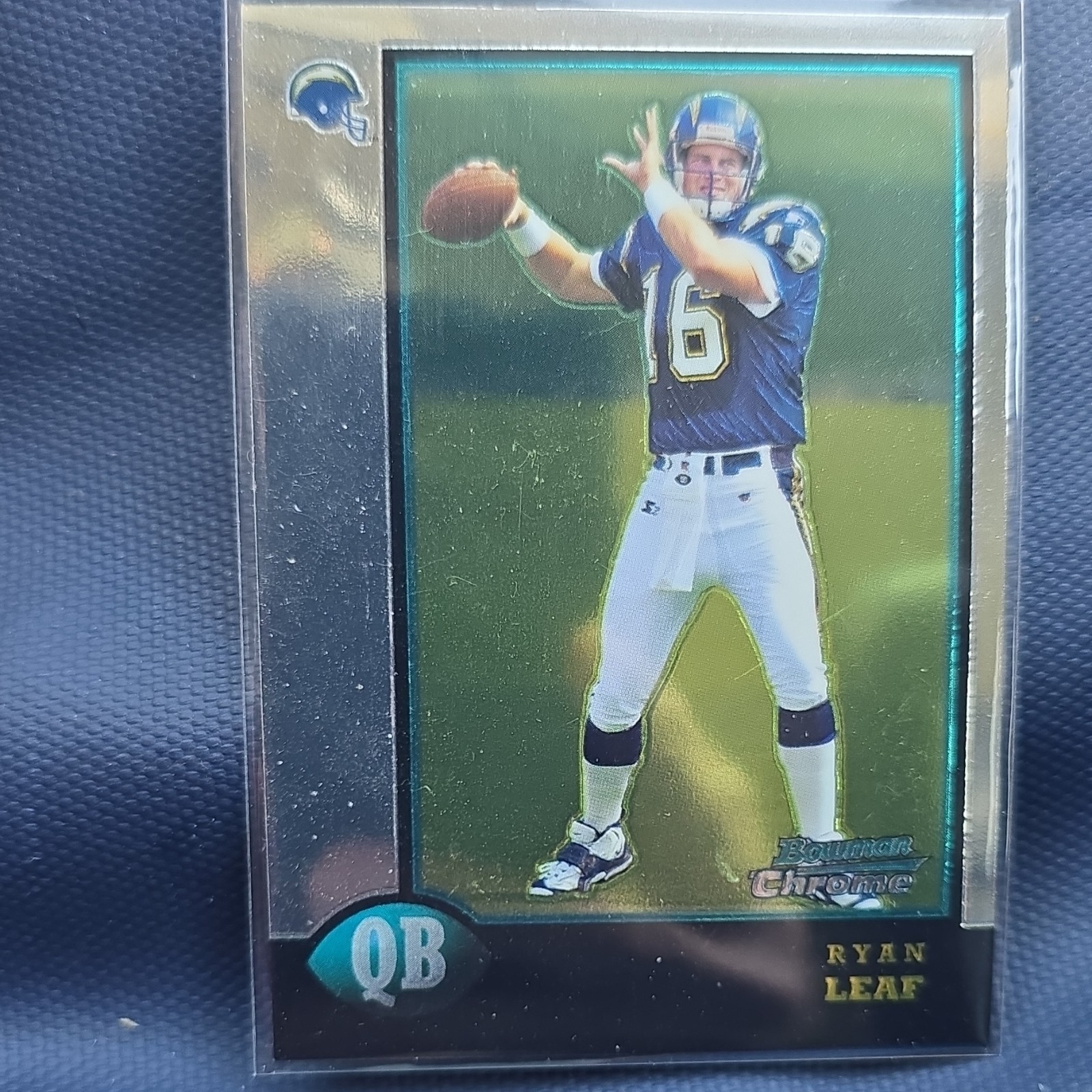 Ryan Leaf Bowman Chrome #10 Base
