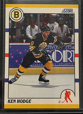 1990 SCORE #85T KEN HODGE ROOKIE CARD. rookie card picture