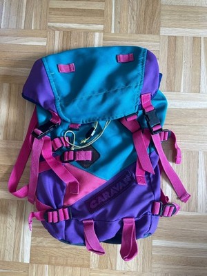 Rucksack von Caravan Vintage Charme Reteo Wandern 80er 90er Style 50cm